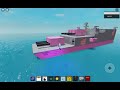 the candy's ship sinking and a pink ship saves people from lifeboats