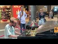 BOHEMIAN RHAPSODY Piano Performance at Rome Airport! Passengers are shocked 😮