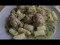 Meatballs and Asparagus, Easy and Quick to Cook