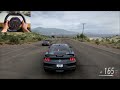 Ford Mustang Dark Horse | Forza Horizon 5 | Steering Wheel Gameplay