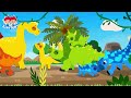 Colorful Dinosaur Eggs | Color Songs for Kids | Dinosaur Songs | Preschool Songs | JunyTony