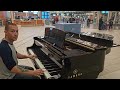 My Heart Will Go On - Titanic (Public Piano) YVR International Airport