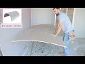 🔥 Installation Technique: Installing CURVED Drywall Wall Using L-Profile 🔨 Metal Frames