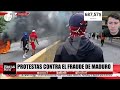 🔴URGENTE PROTESTAS EN VENEZUELA POR EL FRAUDE DE MADURO CRECE LA TENSIÓN EN LAS CALLES!  BREAK POINT