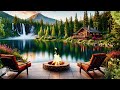 Healing Music for Stress, Anxiety, and Depression 🌿 Cottage Ambiance, Bonfire, River Sounds