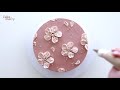 How To Pipe A Beautiful Buttercream Flower Cake