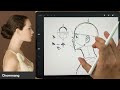 How to draw a Face (side view) / Tutorial for beginners / iPad drawing