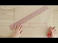 How To Make Women's Trouser Pattern For Beginners | Pant Pattern Drafting | Step By Step