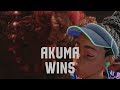 Street Fighter 6 Akuma Cool Critical Art Reaction