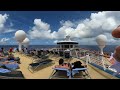 Royal Caribbean Mariner of the Seas upper deck 360 April 2023