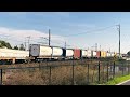 Freight Train Action at Laverton