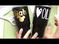 Personalize Your Stainless Steel Tumbler Using Cricut