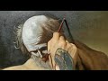 Painting a Caravaggio with historical pigments