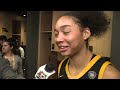 Hawkeye players give emotional postgame interviews after championship loss to South Carolina