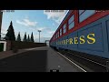 Roblox Rails Unlimited: just traveling :)