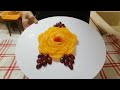 Simple Fruit Plating Ideas/Fruit Carving/Food Decorations #Isabelle Art and Design