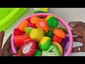 Oddly Satisfying Video | How to Cut Plastic Fruits and Vegetables ASMR #4