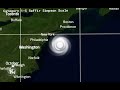 The Track Of Hurricane Michael (2018)