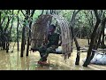 Bushcraft Adveture - Swing Shelter, Green Snake, Leech