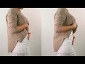 How to tuck in a shirt (T-shirt, chunky sweater, button down shirt) | Valentina Arjona