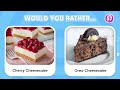 Would You Rather    SUMMER Food and Drinks Edition 🍓🍹🌞 Daily Quiz 1080p