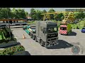 🚧 Transporting And Unloading A New Tram In For The City ⭐ FS22 City Public Works Timelapse