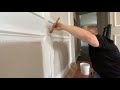 How to Fill Nail Holes on Trim and Then Paint - Spencer Colgan