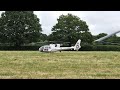 Gazelle Helicopter Landing at Capel Military Show with Full Shutdown (in 4k)