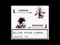 Pokémon Gold: Indigo League Elite Four Battles