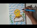 Easy Octopus Drawing Tutorial #arttutorial #easydrawing #drawingtutorials #octopus #art #cute