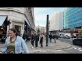 London City Walk, Walking the Heart of Central London, Soho and Oxford Street, London Spring Walk 4K