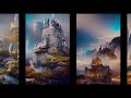 AI Generated Concept Art - Fantasy Castles vol.3