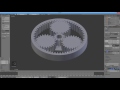 Tutorial: How to Model a Planetary Gear Mechanism in Blender