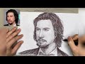 Adam Driver  | Drawing Timelapse