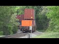 Norfolk Southern Double Stack With A Leslie RS5T Horn