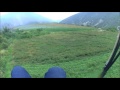 aterrizaje de parapente  en la loma de los gandica, la grita  tachira