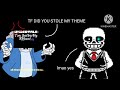 [NOT DDLC SANS!!] Undertale: The Butterfly Effect - Megalothermia (made by @Orelover)