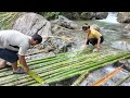 Girl weaves bamboo to catch big fish! Unbelievable fishing techniques - LTtivi