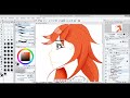 How to Easily Color and Shade Anime Girl's Hair