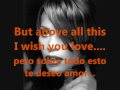 Karaoke - Whitney Houston - LEARN TO SING KARAOKE IN SPANISH/ENGLISH - I will always love you