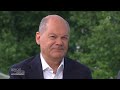 ARD-Sommerinterview mit Olaf Scholz, Bundeskanzler