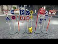 Gashapon Road Sign & Mirror  Miniature Figure 1/24スケール THE道路標識 ルート2 ガチャガチャ