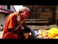 A Holy Hindu man (Sadhu or Jogi) at Pashupatinath Temple, Nepal