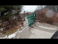 Crazy high tide and big waves at Pemaquid Beach, Maine - Jan 13, 2024