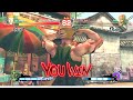 Ultra Street Fighter IV Guile vs Dhalsin