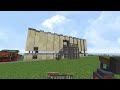 I built an IRON FARM in Minecraft Create Mod!