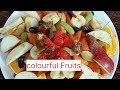 PhalhariRecipe/Vrat Recipe/Fruit Chat/Navratri Recipes/@meghacooking&familyvlog.