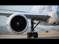 Boeing 777-300ER high power engine run