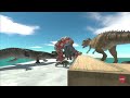 Escape From Alligators On Zigzag Stairs - Animal Revolt Battle Simulator
