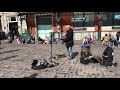 Guns and Roses, Sweet Child of Mine (Rob Falsini cover) - busking in the streets of London, UK 🇬🇧